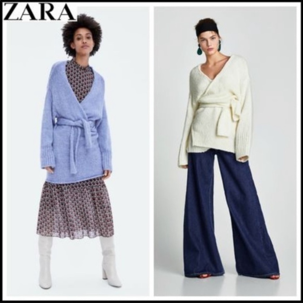 Zara knit oversized sweater